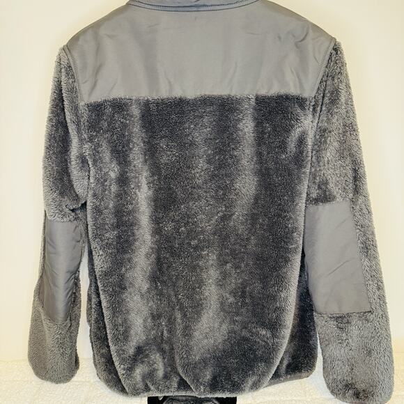 Goodfellow & Co Mens Med Gray Fleece Full Zip Jacket Casual Outdoors Gorpcore - Picture 2 of 10